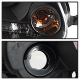 Spyder Projector Headlights - LED Halo - DRL - Black (5012098) - image 5