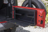 Tailgate Lockbox - '07-18 Wrangker JK (Standard Panel; Black) — 8" (TFY359-01)