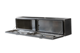 Highway Product 72 X 16 X 13 HIGH SIDE TOOL BOX WITH SMOOTH ALUMINUM DOOR, SMOOTH ALUMINUM BASE - 3813-009