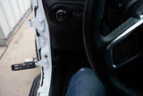 Kentrol/Fishbone Offroad 2007+ Jeep Wrangler Foot Peg Set Black Powder