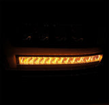 AlphaRex LED Projector Headlights Plank Style Design Gloss Black - 880516 - image 4