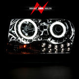 ANZO USA - Projector Headlight Set w/Halo - 121136