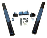 Black Tubular Side Steps for Jeep JK Wranglers w/ 2-Doors