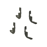 Raptor Series Sawtooth Running Boards Black Textured Aluminum - Part# 2101-0017BT
