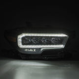 AlphaRex LED Projector Headlights Plank Style Design Chrome - 880706 - image 3
