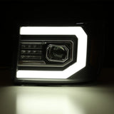AlphaRex Projector Headlights Plank Style Design Gloss Black - 880605 - image 4