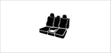 FIA Seat Covers (FISP89-45BLACK)