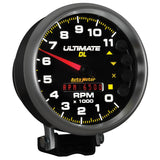 5" TACHOMETER, 0-11,000 RPM, PEDESTAL, ULTIMATE DL PLAYBACK, BLACK