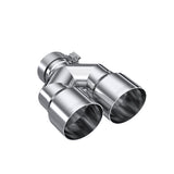 Tip. 4in. OD Dual Out. 3in. ID. Single Wall. T304 (T5183)
