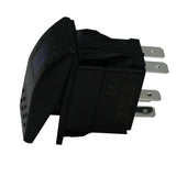 LED Rocker 12V Switch (Blue)