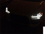 Spyder Projector Headlights - LED Halo - DRL - Black (5042231) - image 2
