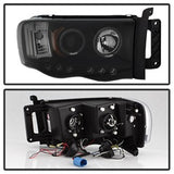 Spyder Projector Headlights - LED Halo - Black Smoke (5078384) - image 2