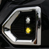 S1 Dual Fog Pocket Kit - '19-22 Sierra 1500 (Wide Cornering/Spot; Clear/Clear)