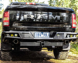 Ironman 4x4 - Raid Rear Bumper Kit - 20W Flood Amber Lights for Ram 1500 Classic (2019+) - RTB075K-CL-N2BFA - image 4