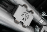 3in. Cat-Back. Dual Split Rear Exit. Race Version. T304. CF Tips.