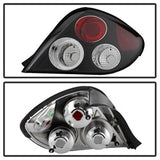 Spyder Euro Style Tail Lights - Black (5005434) - image 2