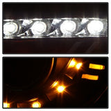 Spyder Projector Headlights - DRL LED - Black (5075413) - image 5