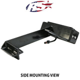 2013-Current Dodge Ram 2500 Hitch Bar Reverse 7in LED Flood Lighting Heavy Duty Bolt-On Blacked Out Kit with Heated Lens
