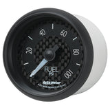 2-1/16" FUEL PRESSURE, 0-100 PSI, GT