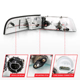 ANZO USA - Crystal Headlights - 121556