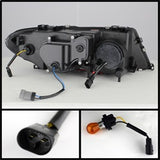 Spyder Projector Headlights - LED Halo - Black (5077141) - image 2