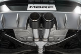 3in. Cat-Back. Dual Split Center Rear Exit. T304. CF Tips