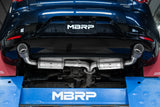 2.5in. Axle-Back. Dual Rear. T304. Street