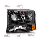 ANZO USA - Crystal Headlight Set - 111080