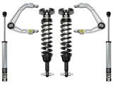 ICON 2019-2026 Chevrolet Silverado 1500/GMC Sierra 1500, 1.5-3.5" Lift, Stage 2 Suspension System, Billet