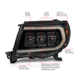 ANZO USA - LED Projector Headlight - 111581