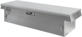 Highway Product 70 X 16 X 27 SINGLE LID TOOL BOX WITH SMOOTH ALUMINUM BASE, DIAMOND PLATE LID - 3213-011