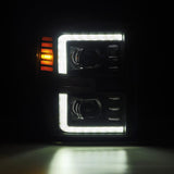 AlphaRex LED Projector Headlights in Black - 880312 - image 4