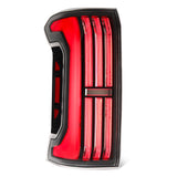 AlphaRex Prismatic LED Taillights Black Red - 679010 - image 2
