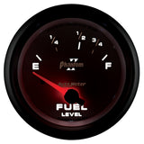 2-5/8" FUEL LEVEL, 73-10 Ohm, PHANTOM II