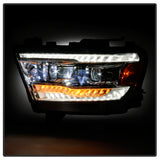 Spyder High-power LED Module (High Beam And Low Beam) Equipped Headlights - Chrome - image 8