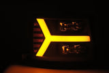 AlphaRex LED Projector Headlights Plank Style Design Black - 880209 - image 4