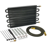 Derale 8 Pass 18" Series 7000 Copper/Aluminum Tube&Fin Transmission Cooler Kit, -6AN - image 4