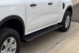 Raptor Series 6" OEM Style Running Boards Black Textured Aluminum - 1703-0377BT