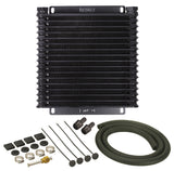 Derale 17 Row Series 9000 Plate & Fin Transmission Cooler Kit, 1/2" - image 4