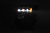 AlphaRex LED Projector Headlights Plank Style Design Midnight Black - 880163 - image 3