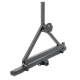 SRC Classic Rear Bumper W/ D-Rings, Hitch & Tire Carrier