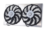 Derale Powerpack - High Output Dual 12" Electric RAD Fan/Aluminum Shroud Kit (16850)