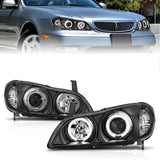 ANZO USA - Projector Headlight Set w/Halo - 121077