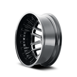 MAYHEM COGENT DUALLY (8107D) GLOSS BLACK MILLED 20X8.25 REAR 8-210 -192MM 154.2MM 8107D-2879BMR192
