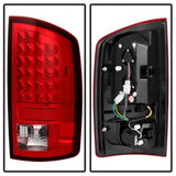 Spyder LED Tail Lights - Red Clear (5002570) - image 2