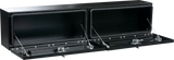 Highway Product 96 X 16 X 13 HIGH SIDE TOOL BOX WITH SMOOTH BLACK DOOR, SMOOTH BLACK BASE - 3813-017-BK62