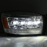 AlphaRex LED Projector Headlights in Chrome - 880537 - image 3