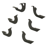 Raptor Series Tread Step Running Boards BLK Textured Aluminum Part# 1904-0368BT