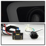 Spyder Projector Headlights - Light Bar DRL - Black Smoke - image 5