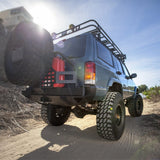 XRC Rear Bumper W/Hitch & Tire Carrier - Black Textured